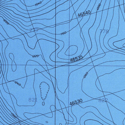 National Oceanographic & Atmospheric Administration (NOAA) Central Slope (LM-167) digital map