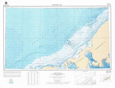 National Oceanographic & Atmospheric Administration (NOAA) Cold Bay (NN 3-2) digital map