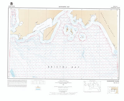 National Oceanographic & Atmospheric Administration (NOAA) Hagemester Island (NO 4-3) digital map