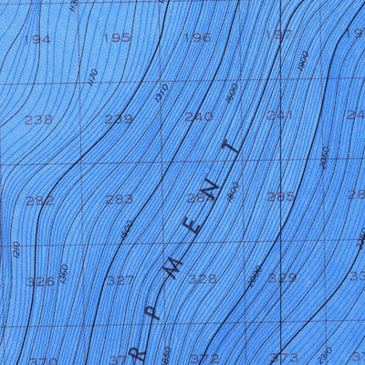 National Oceanographic & Atmospheric Administration (NOAA) Harrington Hill (NH 18-1) digital map