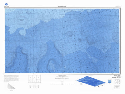 National Oceanographic & Atmospheric Administration (NOAA) Houma Valley (LM-168) digital map