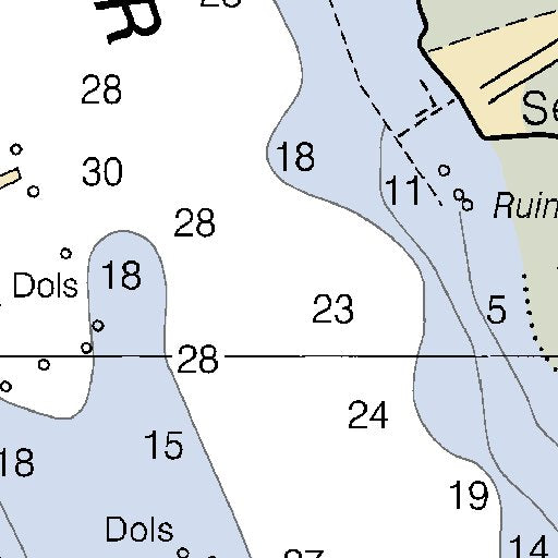 Mare Island Strait Inset Map by National Oceanographic & Atmospheric ...