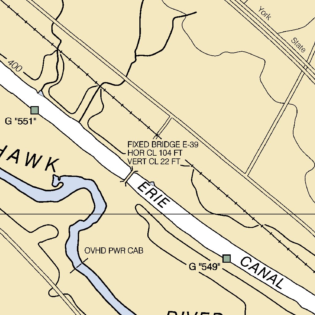 Mohawk River - Frankfort Map by National Oceanographic & Atmospheric ...