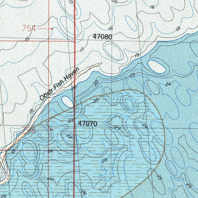 National Oceanographic & Atmospheric Administration (NOAA) Pensacola (F-26) digital map