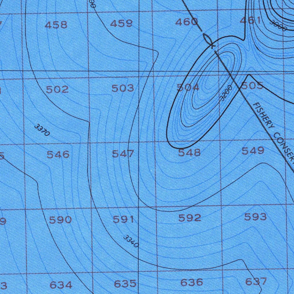 St Matthew Canyon (NO 1-3) Map by National Oceanographic & Atmospheric ...