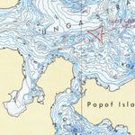 National Oceanographic & Atmospheric Administration (NOAA) Stepovak Bay (NN 4-1) digital map