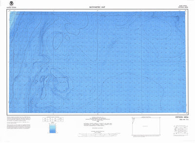 National Oceanographic & Atmospheric Administration (NOAA) Stetson Mesa (NH 17-6) digital map