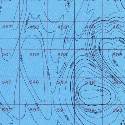 National Oceanographic & Atmospheric Administration (NOAA) Sur Canyon (NI 10-2) digital map