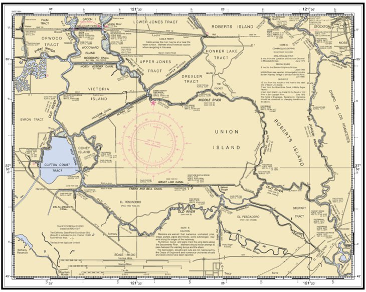 Union Island Inset Map by National Oceanographic & Atmospheric ...