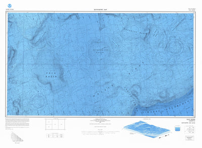 National Oceanographic & Atmospheric Administration (NOAA) Vaca Basin (LM-162) digital map