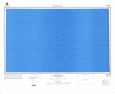 National Oceanographic & Atmospheric Administration (NOAA) Wraight (NI 18-3) digital map
