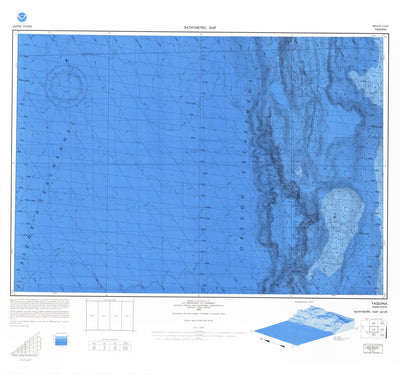 National Oceanographic & Atmospheric Administration (NOAA) Yaquina (LM-129) digital map