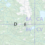 Natural Resources Canada (092F12) Buttle Lake BC digital map