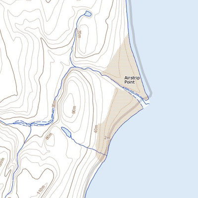 Natural Resources Canada Airstrip Point (069A02 Toporama) digital map