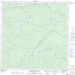 Natural Resources Canada Allegretto Lake, BC (105A04 CanMatrix) digital map