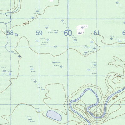 Natural Resources Canada Allegretto Lake, BC (105A04 CanMatrix) digital map