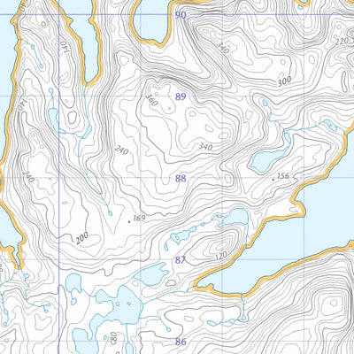 Natural Resources Canada Angijak Island, NU (016E09 CanTopo) digital map