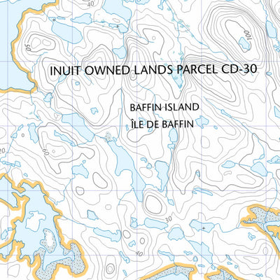 Natural Resources Canada Archibald Bay (036B08 CanTopo) digital map