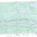 Natural Resources Canada Arrow Lake, ON (052B01 CanMatrix) digital map