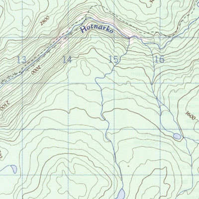 Natural Resources Canada Atnarko, BC (093C05 CanMatrix) digital map