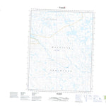 Natural Resources Canada Aua River, NU (046J14 CanTopo) digital map