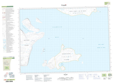 Natural Resources Canada Aulitiving Island (027D12 CanTopo) digital map