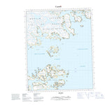 Natural Resources Canada Auniakvik Bay (026G14 CanTopo) digital map