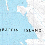 Natural Resources Canada Avalikong Lake, NU (026I16 CanTopo) digital map