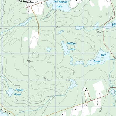 Natural Resources Canada Barry's Bay (031F05 CanTopo) digital map
