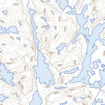 Natural Resources Canada Beaulieu Bay, NU (025L16 Toporama) digital map