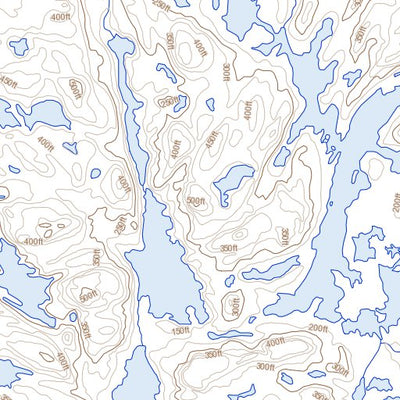 Natural Resources Canada Beaulieu Bay, NU (025L16 Toporama) digital map
