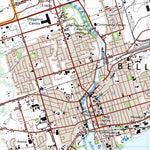 Natural Resources Canada Belleville (031C03 CanTopo) digital map