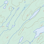 Natural Resources Canada Bentley Lake, SK (064L14 Toporama) digital map