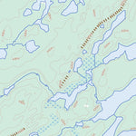 Natural Resources Canada Bentley Lake, SK (064L14 Toporama) digital map