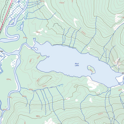 Natural Resources Canada Blue River, BC (083D03 Toporama) digital map