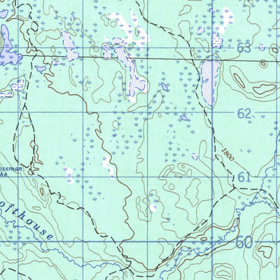 Natural Resources Canada Bodmin, SK (073G15 CanMatrix) digital map