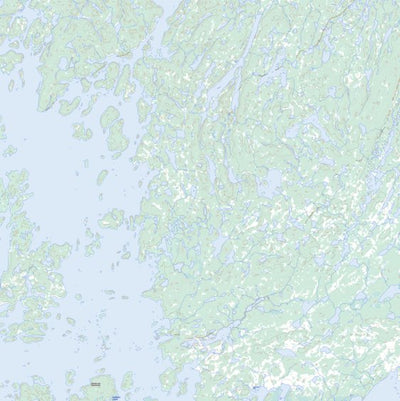 Natural Resources Canada Bouskill Lake, NT (075A01 Toporama) digital map