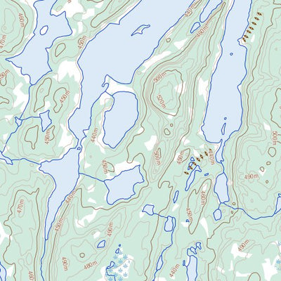 Natural Resources Canada Bouskill Lake, NT (075A01 Toporama) digital map