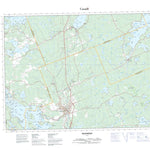 Natural Resources Canada Bracebridge (031E03 CanTopo) digital map
