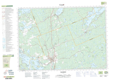 Natural Resources Canada Bracebridge (031E03 CanTopo) digital map