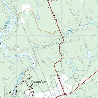 Natural Resources Canada Bracebridge (031E03 CanTopo) digital map