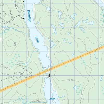 Natural Resources Canada Brent, ON (031L01 CanTopo) digital map