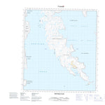 Natural Resources Canada Brevoort Island (025P08 CanTopo) digital map