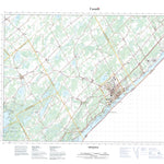 Natural Resources Canada Brockville, ON (031B12 CanTopo) digital map