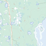 Natural Resources Canada Bronson Lake, SK (073F13 Toporama) digital map