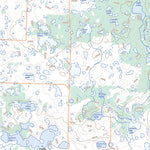 Natural Resources Canada Burrows Lake, MB (062N06 Toporama) digital map