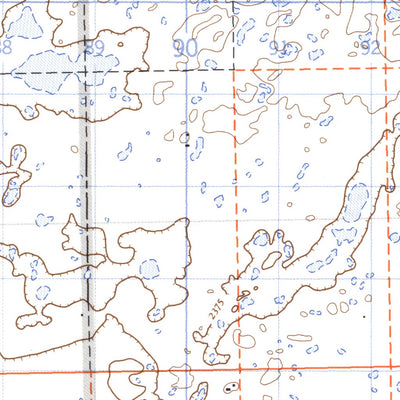 Natural Resources Canada Burstall, SK (072K12 CanMatrix) digital map