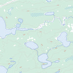 Natural Resources Canada Butnau Lake, MB (054D03 Toporama) digital map
