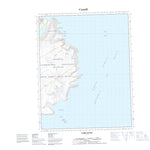 Natural Resources Canada Camel Island, NU (016K11 CanTopo) digital map