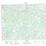 Natural Resources Canada Canterbury, NB (021G14 CanTopo) digital map